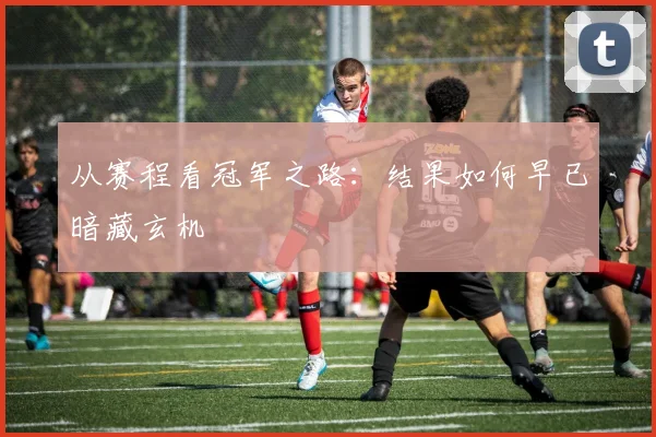 从赛程看冠军之路:结果如何早已暗藏玄机