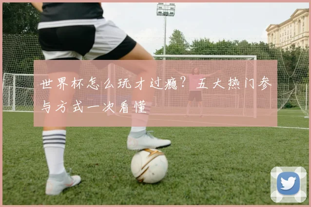 世界杯怎么玩才过瘾?五大热门参与方式一次看懂